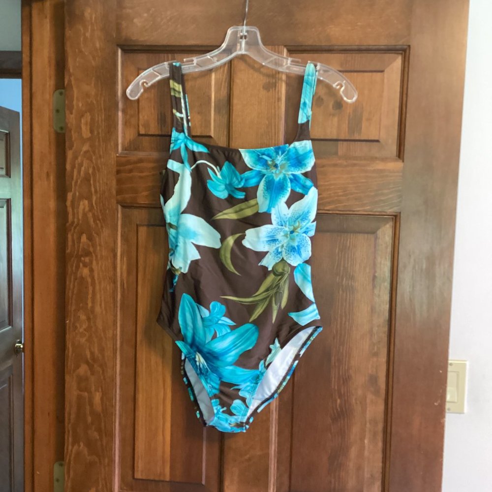 Ladies Tommy Bahama Size 10 One Piece Swimsuit Swim Suit Bathing Suit